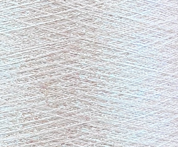 Torcitura di Domaso Art. REFOLO 3300 m / 100 g – lurex fluide col. Ivoire clair 953